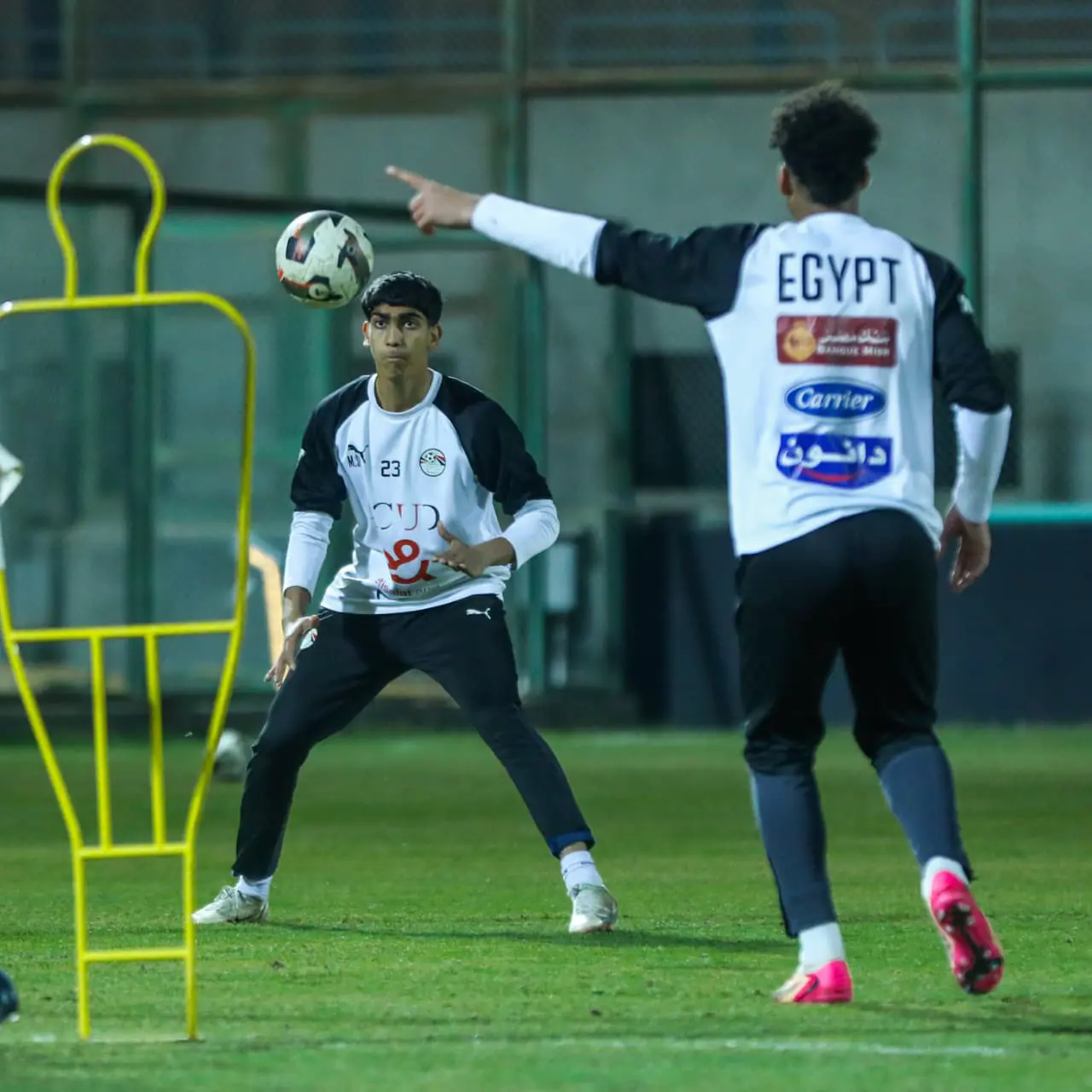 تدريبات منتخب مصر للناشئين