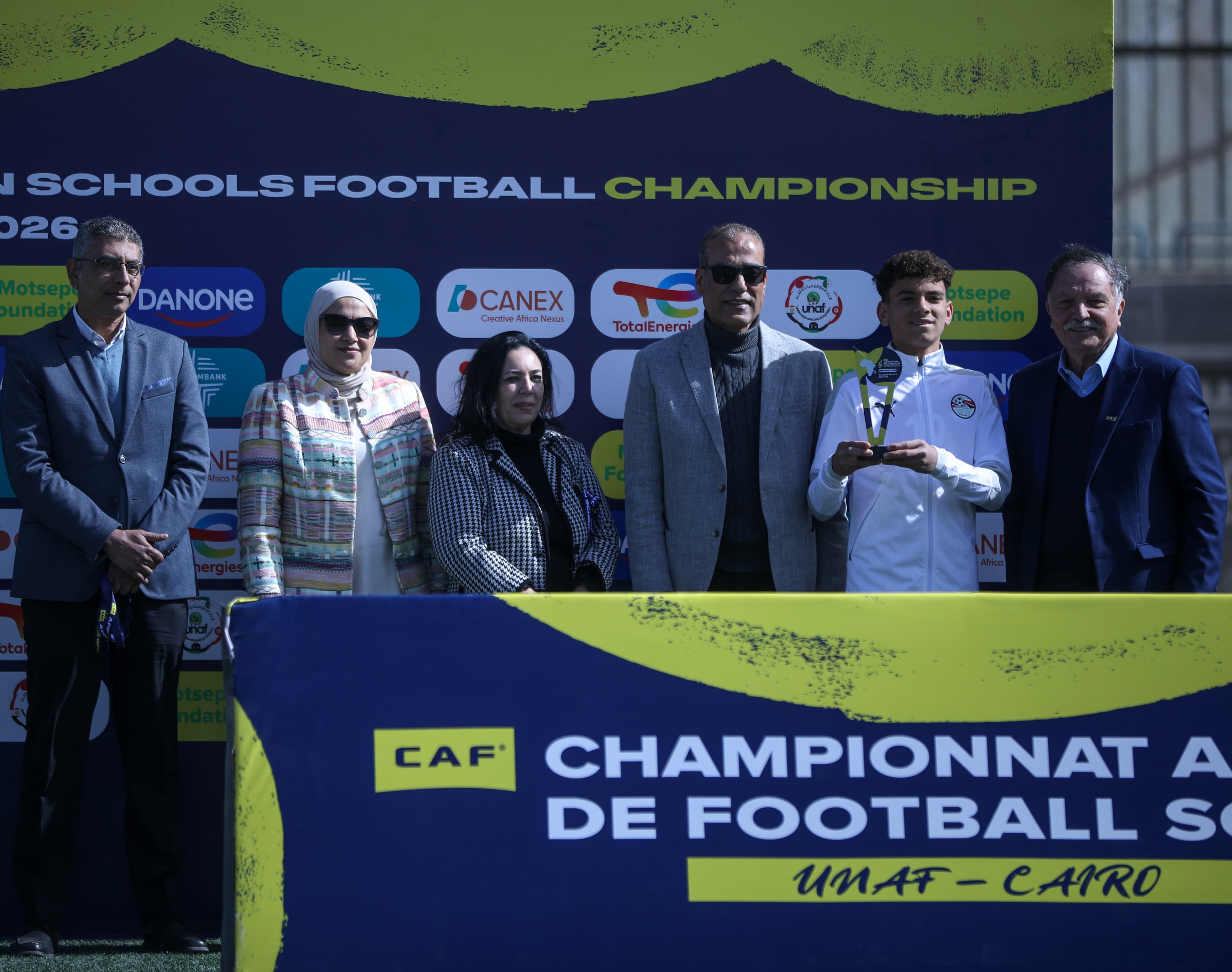 ختام تصفيات شمال أفريقيا للمدارس بحضور عزام