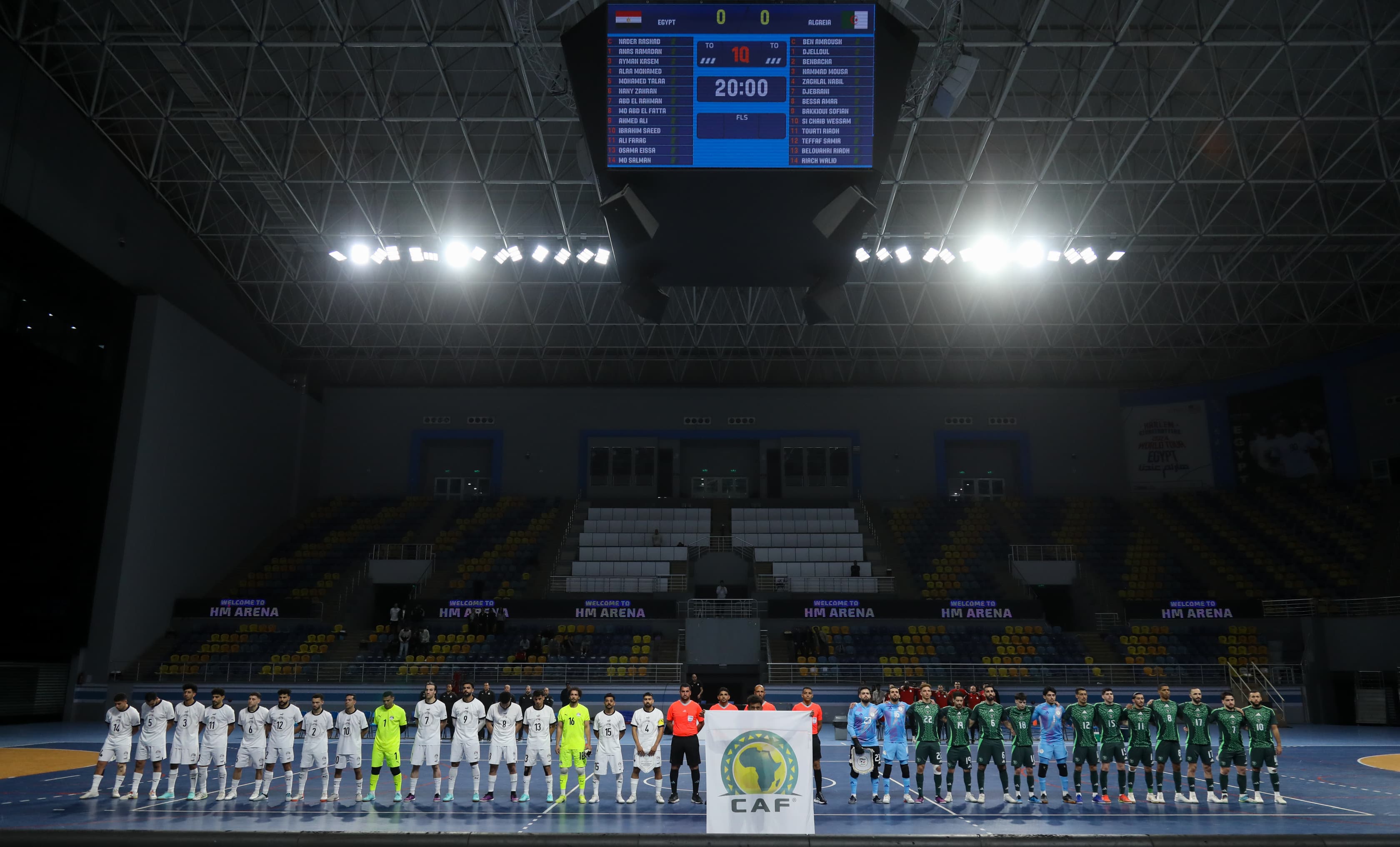 بالصور: منتخب مصر لكرة الصالات يفوز على نظيره الجزائري (4 - 1) وديا