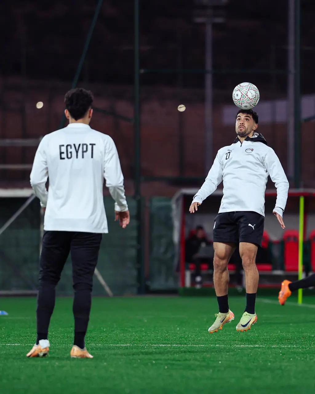 منتخب مصر يواصل تدريباته قبل مواجهة كوت ديفوار
