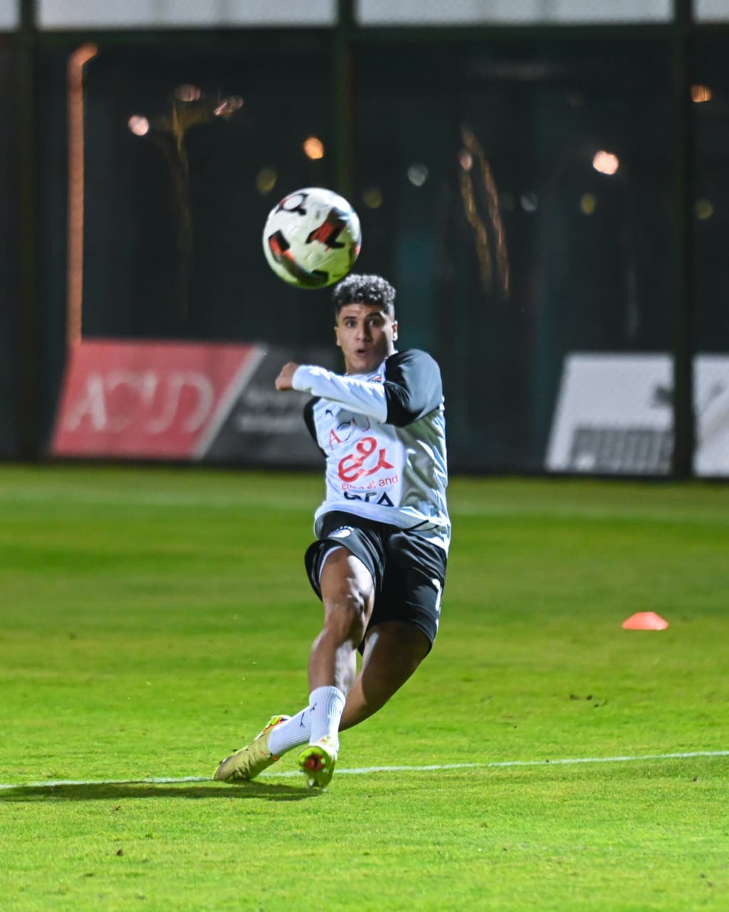 منتخب مصر المشارك في كأس العرب يختتم تدريباته قبل السفر للدوحة