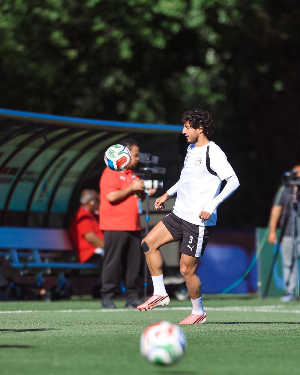 بالصور.. منتخب مصر يواصل الاستعداد لمواجهة نيوزيلندا في كأس العالم