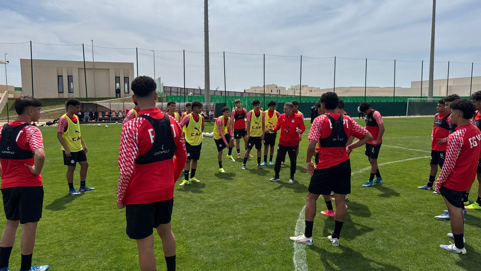 بالصور: تدريبات منتخب الناشئين في المغرب استعدادا لكأس أفريقيا