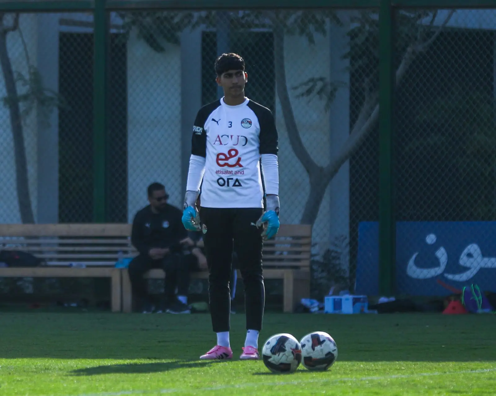 صور تدريبات منتخب الناشئين استعدادا لأمم أفريقيا