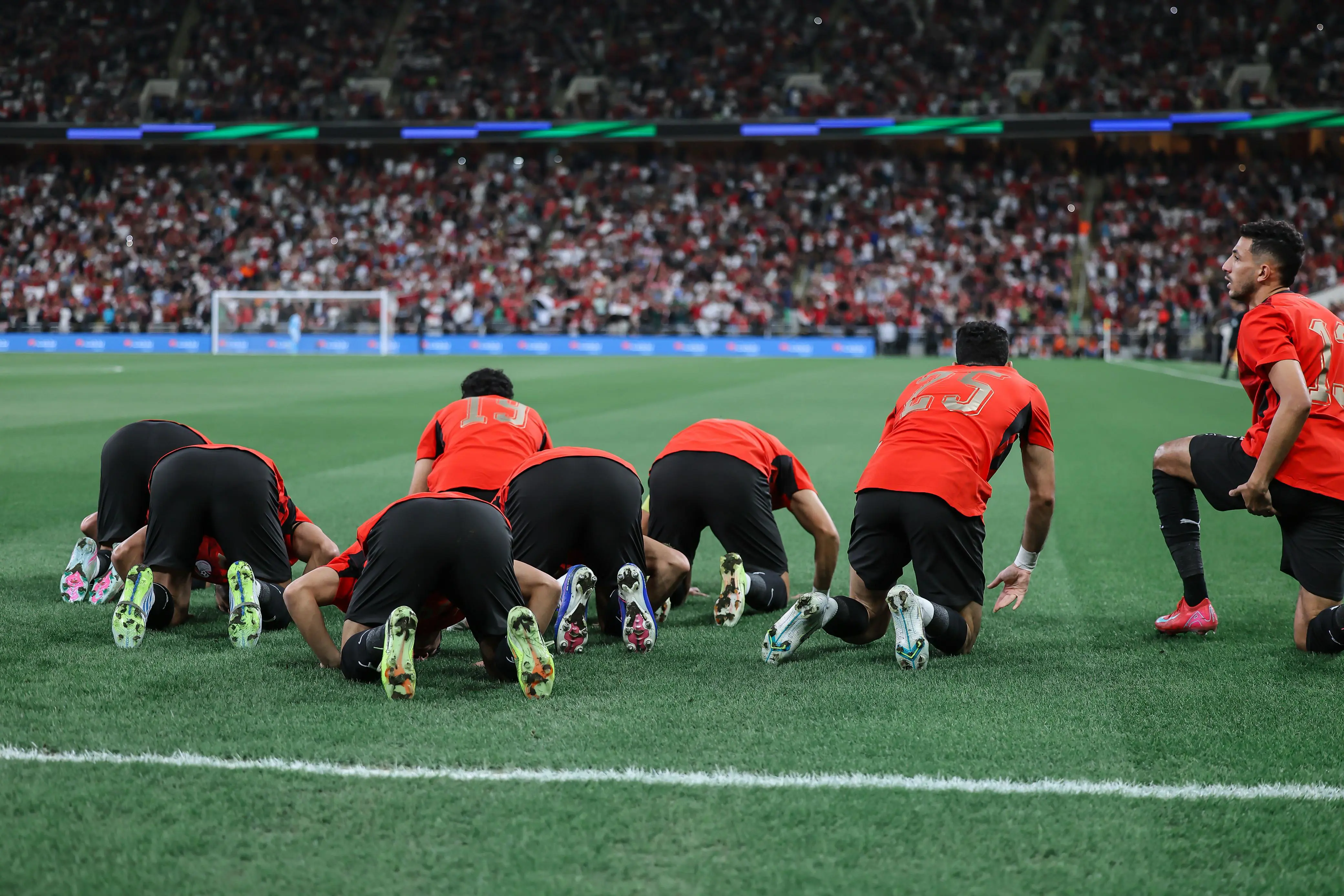  هدف مصر الأول في مرمى السعودية (إسلام عيسى)