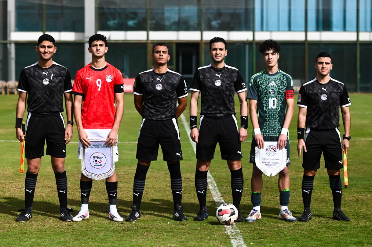 بالصور منتخب الشباب يتعادل سلبياً مع الجزائر في الودية الثانية