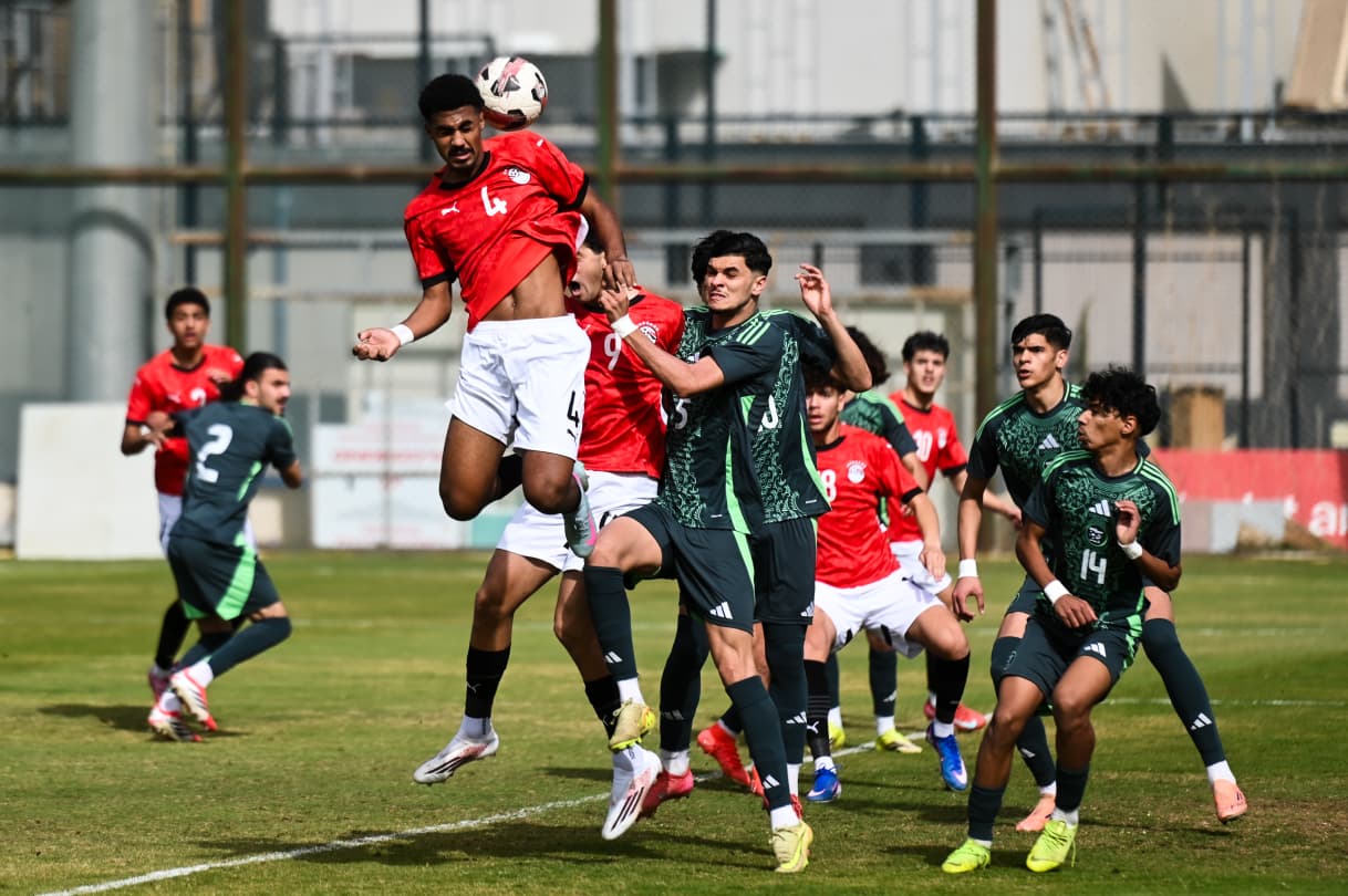 بالصور منتخب الشباب يتعادل سلبياً مع الجزائر في الودية الثانية