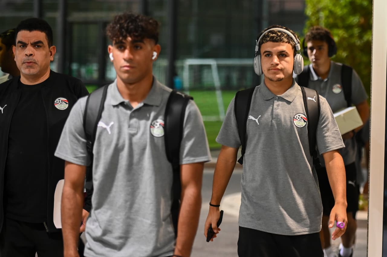 منتخب مصر تحت ١٧ سنة قبل مواجهة قطر الودية