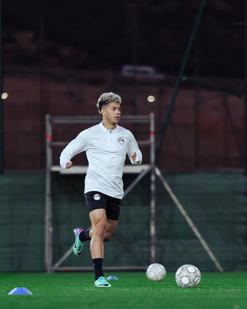 منتخب مصر يواصل تدريباته قبل مواجهة كوت ديفوار