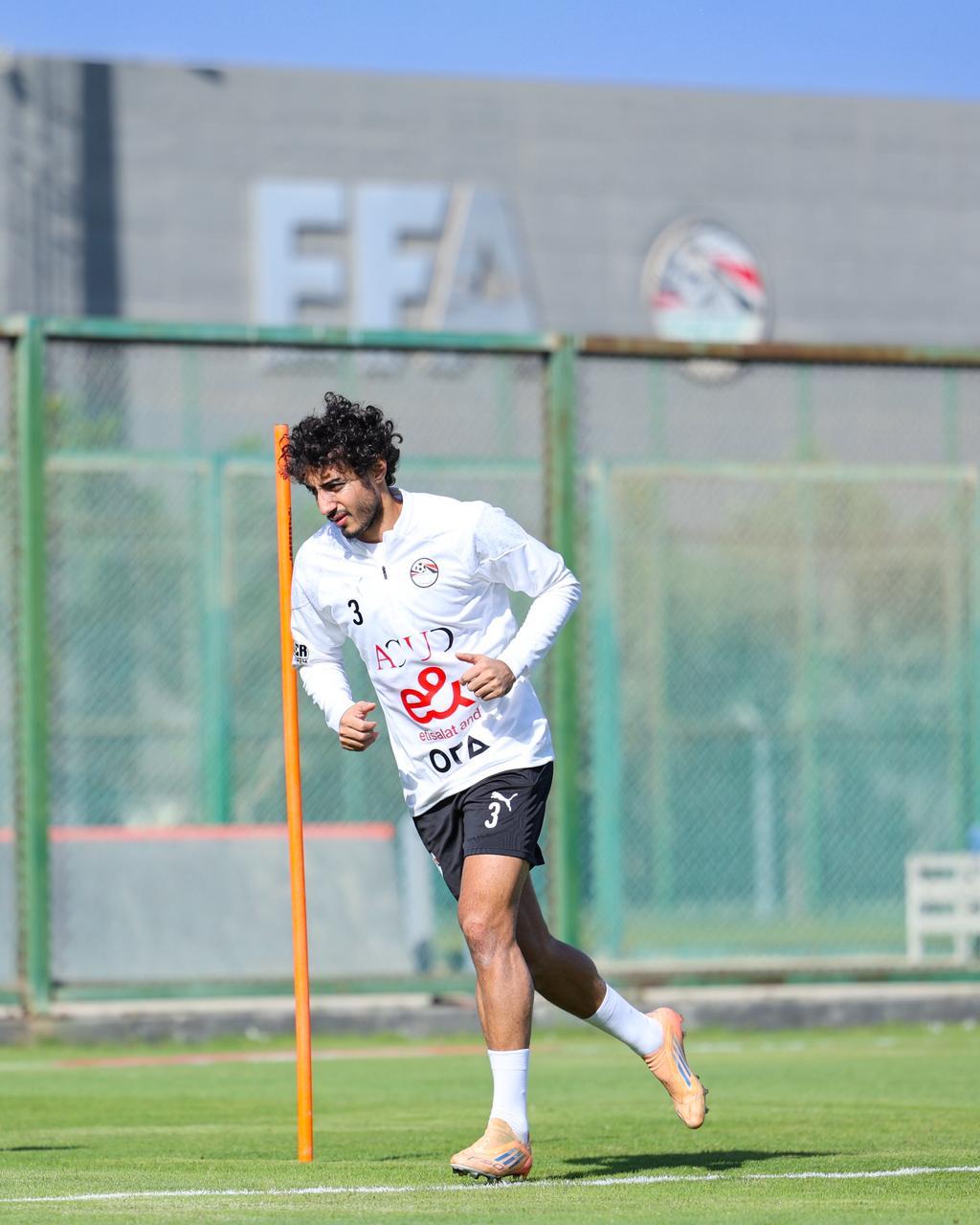 تدريبات منتخب مصر في مركز المنتخبات الوطنية استعدادا لأمم أفريقيا