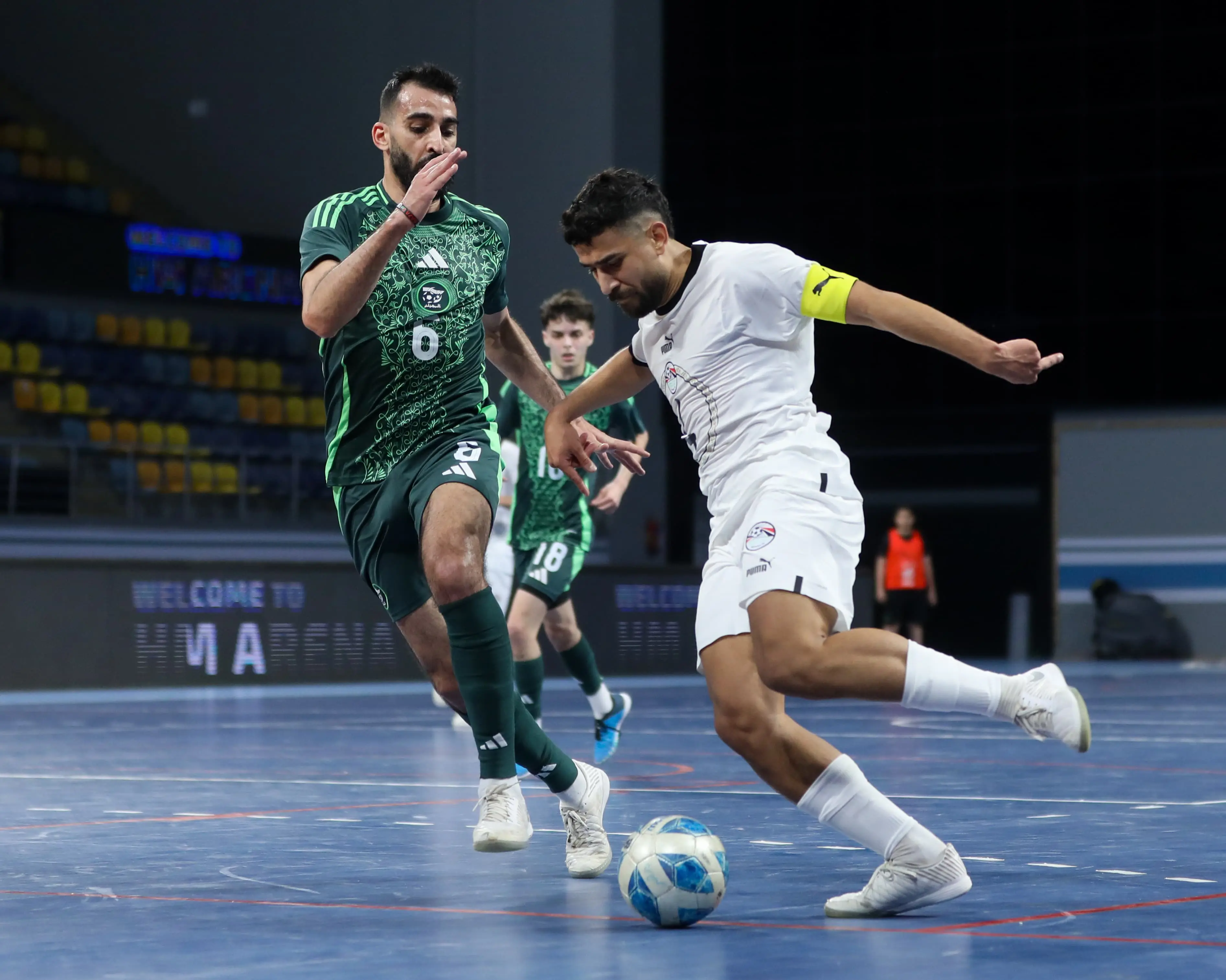 بالصور: منتخب مصر لكرة الصالات يفوز على نظيره الجزائري (4 - 1) وديا