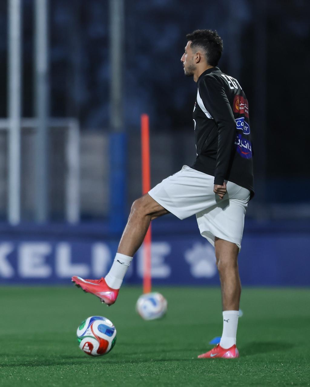 منتخب مصر يخوض تدريبه في "إسبانيول" استعداداً لودية إسبانيا