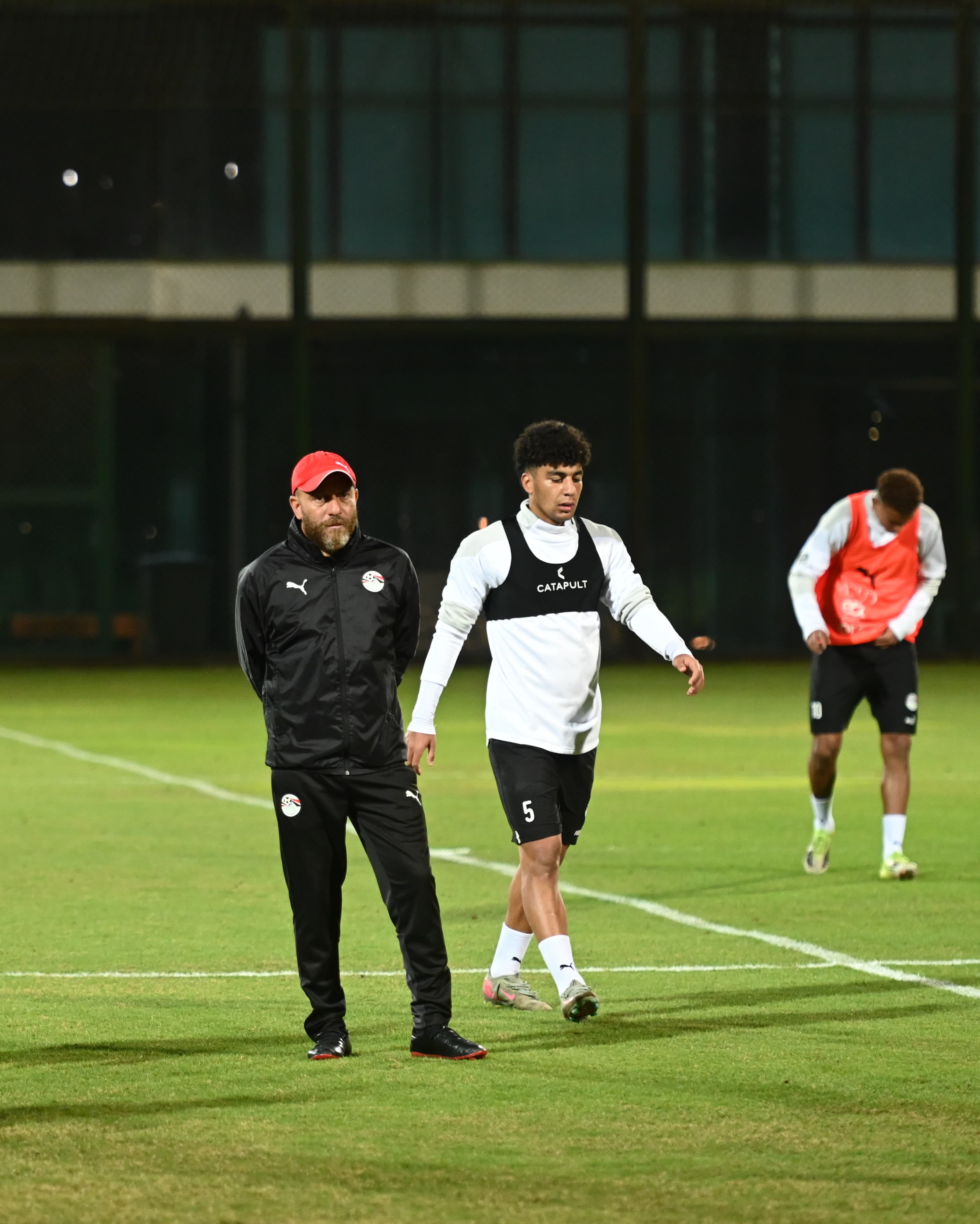 منتخب مصر 2007 يواصل تدريباته استعدادًا لوديتي العراق