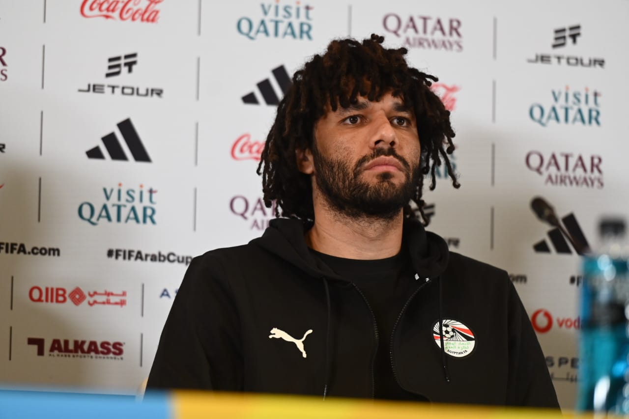 حلمي طولان والنني في المؤتمر الصحفي قبل مواجهة الإمارات