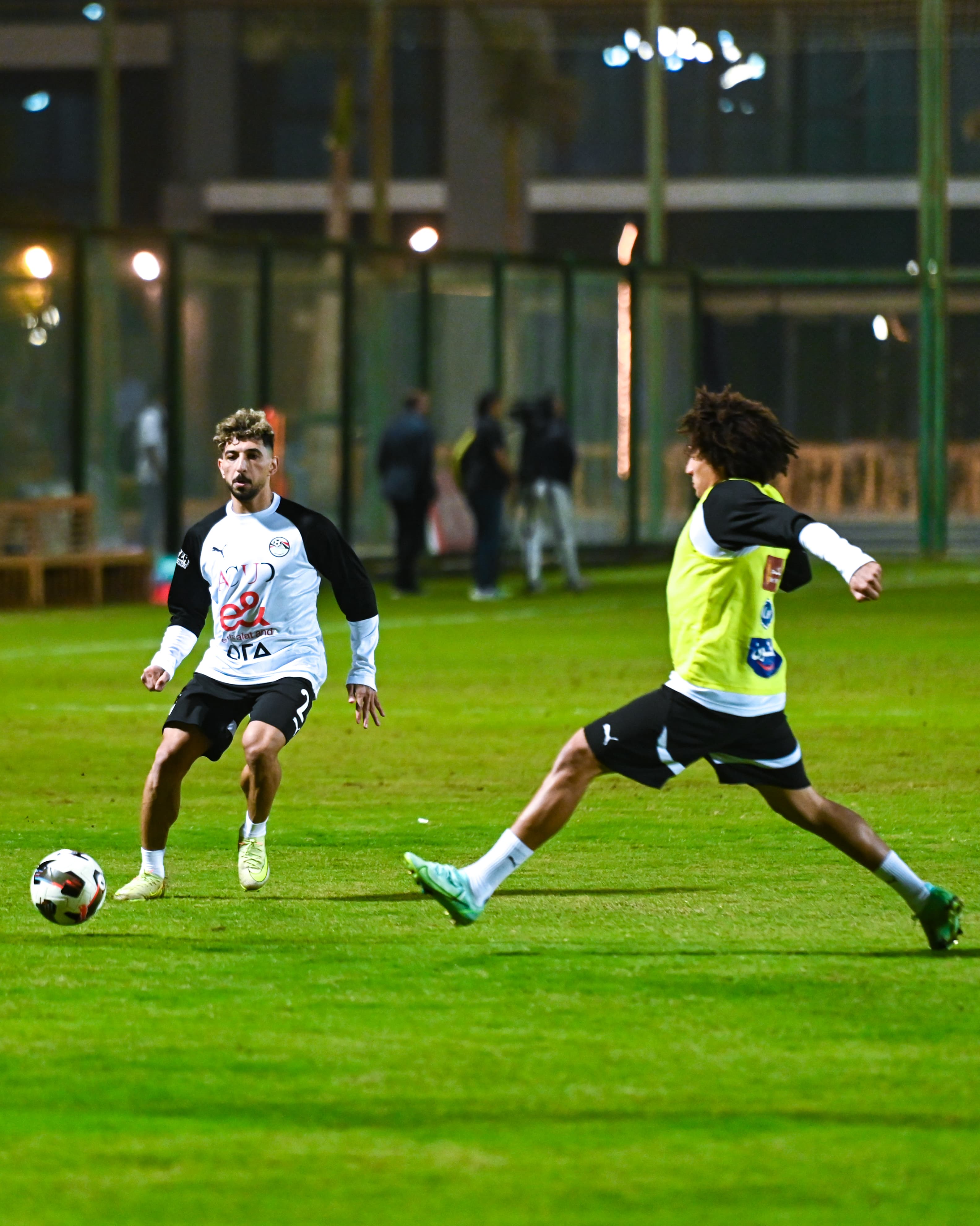 تدريبات منتخب مصر المشارك في كأس العرب قبل السفر إلى قطر