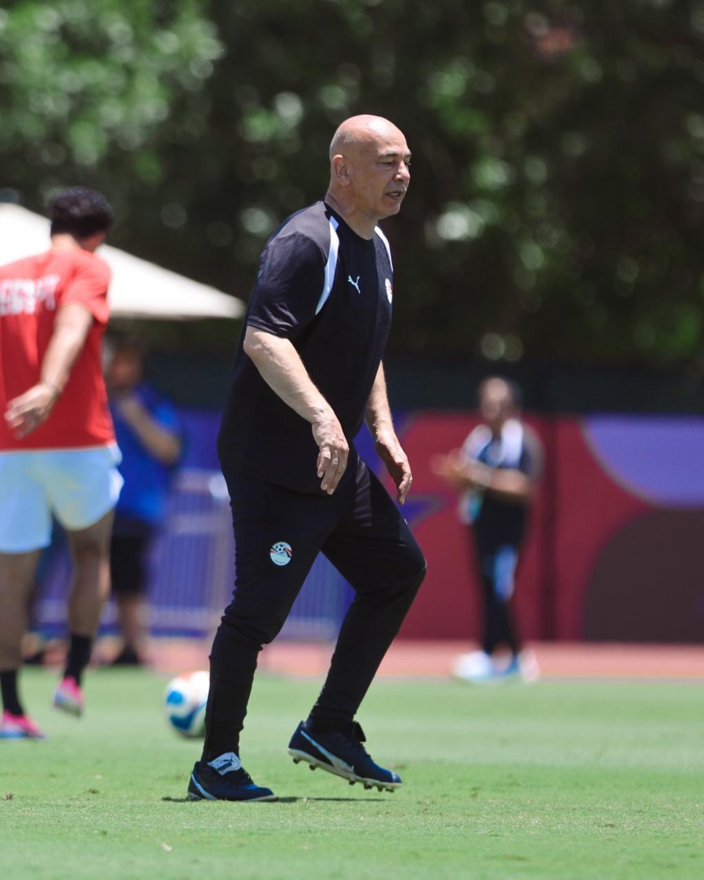 بالصور.. منتخب مصر يختتم تدريباته في "دالاس" استعداداً لمواجهة أستراليا 