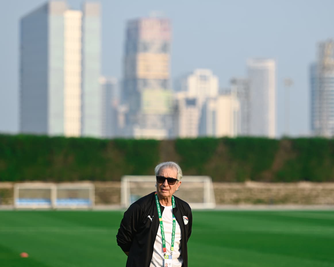 منتخب مصر المشارك في كأس العرب يواصل تحضيراته لمواجهة الإمارات