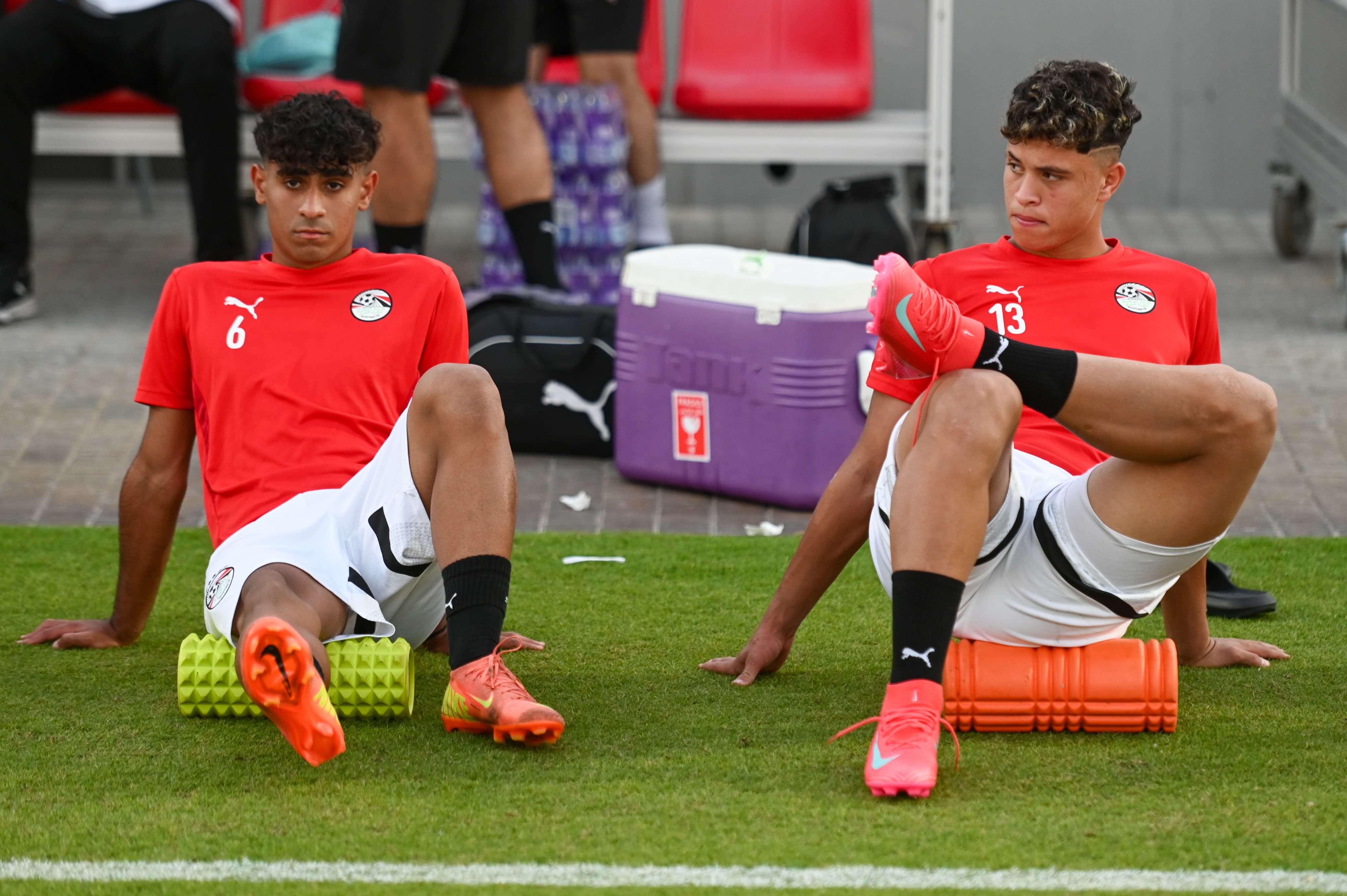 المنتخب الوطني تحت 17 عامًا يختتم استعداداته لمواجهة قطر وديًا 