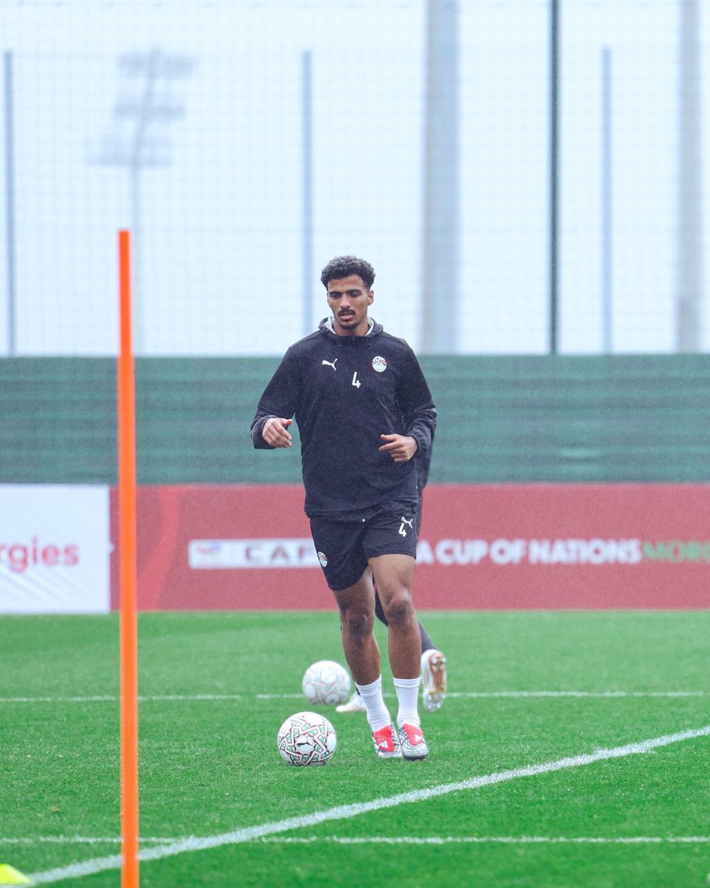 منتخب مصر يواصل تدريباته استعدادا لمواجهة جنوب افريقيا بكأس الأمم الأفريقية 