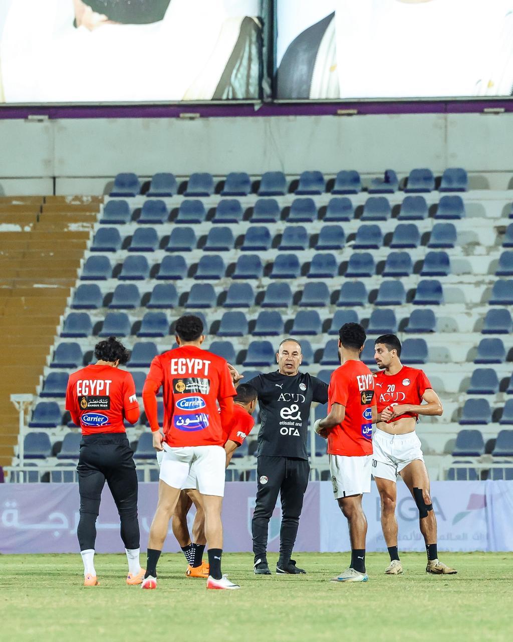 منتخب مصر يختتم تدريباته استعداداً لمواجهة كاب فيردي ودياً غداً