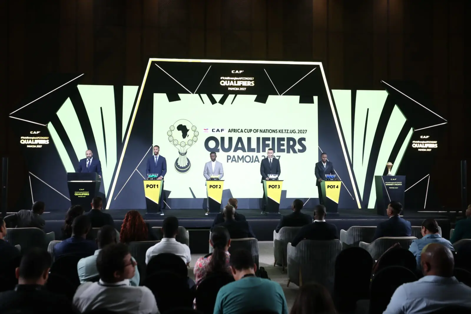 بالصور: مقر الاتحاد المصري يستضيف قرعة تصفيات أمم أفريقيا 2027