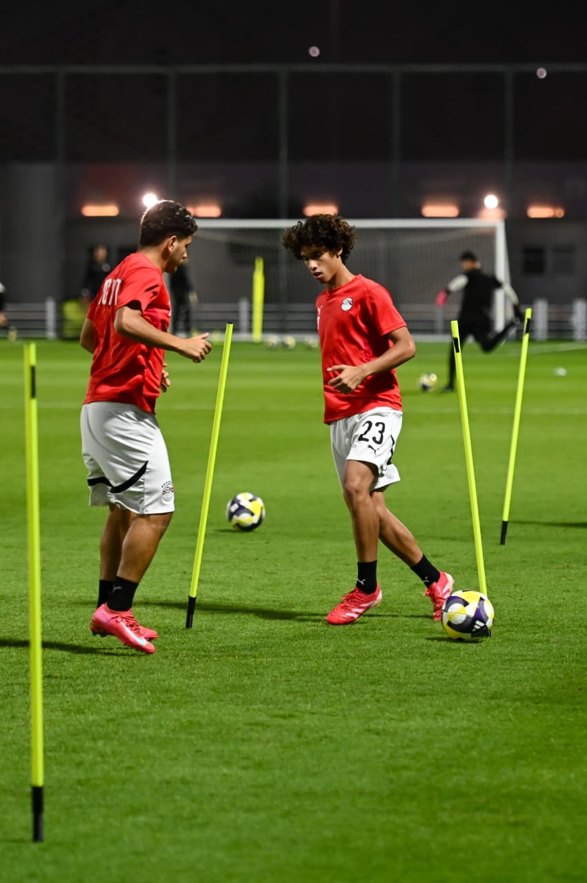 التدريب الأخير لمنتخب مصر تحت 17 سنة قبل مواجهة هايتي