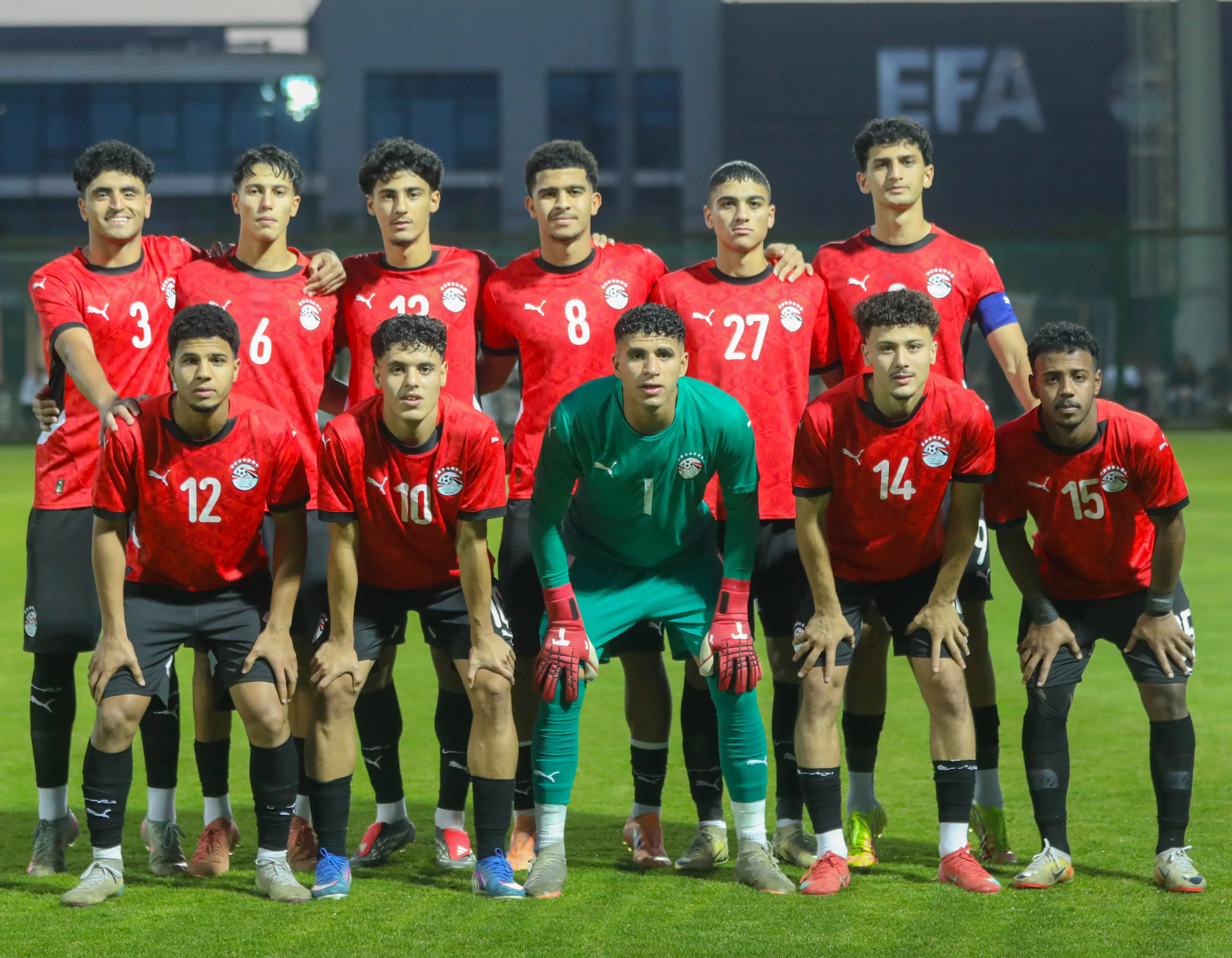  بالصور.. منتخب الشباب يواجه روسيا ودياً للمرة الثانية 