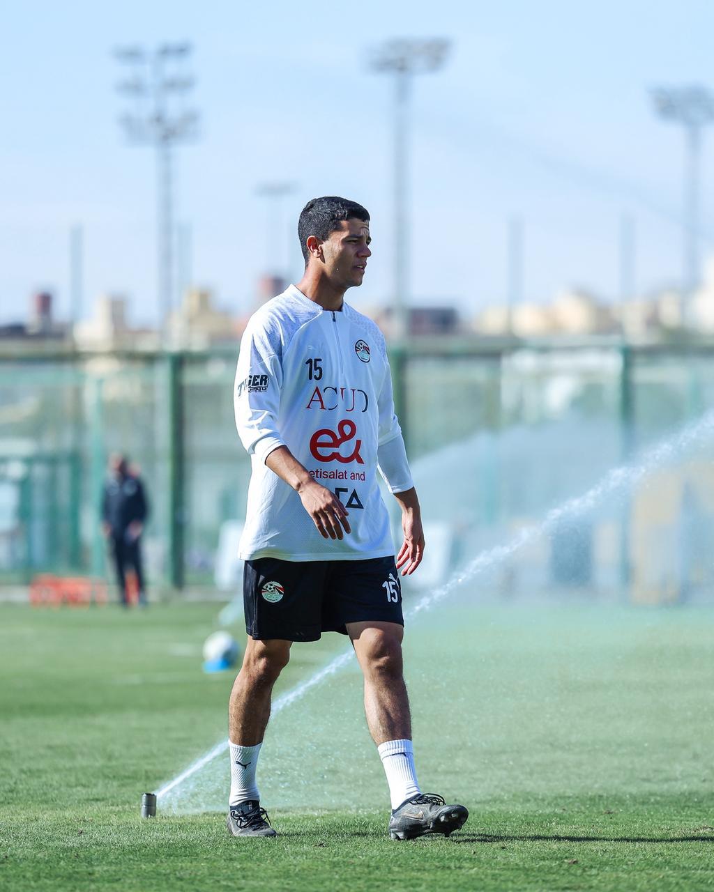 تدريبات منتخب مصر في مركز المنتخبات الوطنية استعدادا لأمم أفريقيا