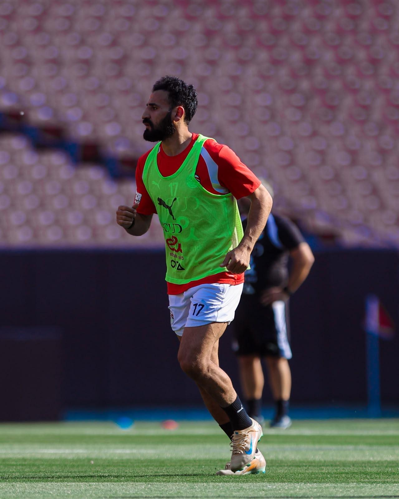 منتخب مصر يختتم تدريباته استعداداً لمواجهة البرازيل ودياً