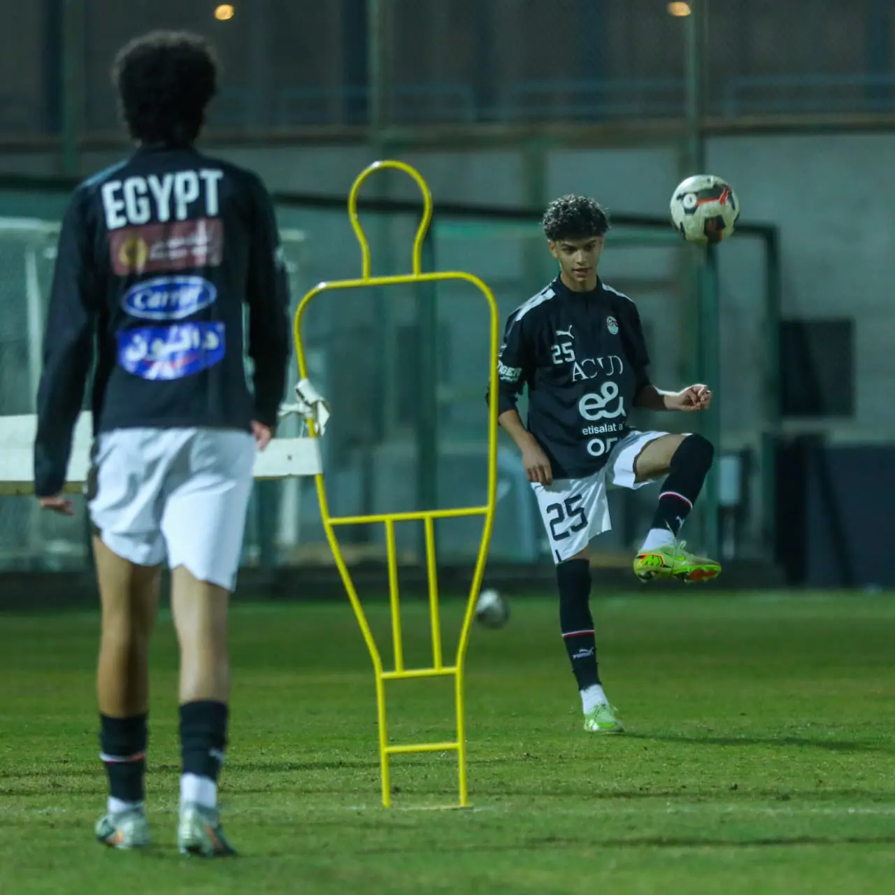 تدريبات منتخب مصر للناشئين