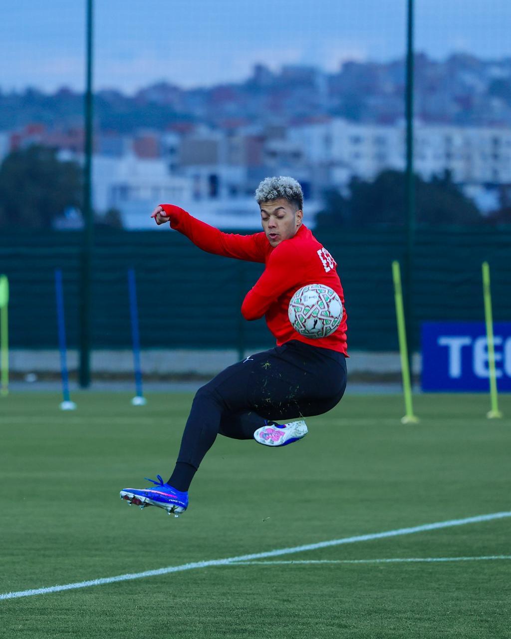 منتخب مصر يخوض آخر  تدريباته قبل مواجهة السنغال