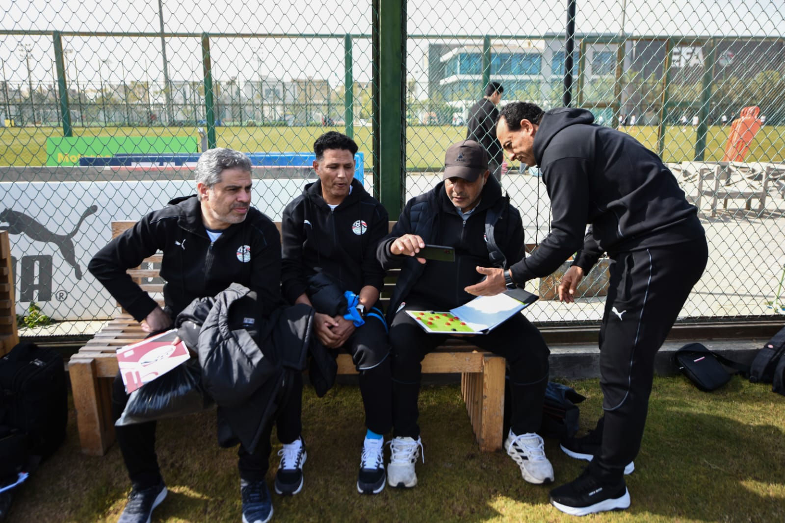 وحدات تدريبية متقدمة فى اليوم الثاني لدبلومة الرخصة الأفريقية (Pro1) لكرة القدم 