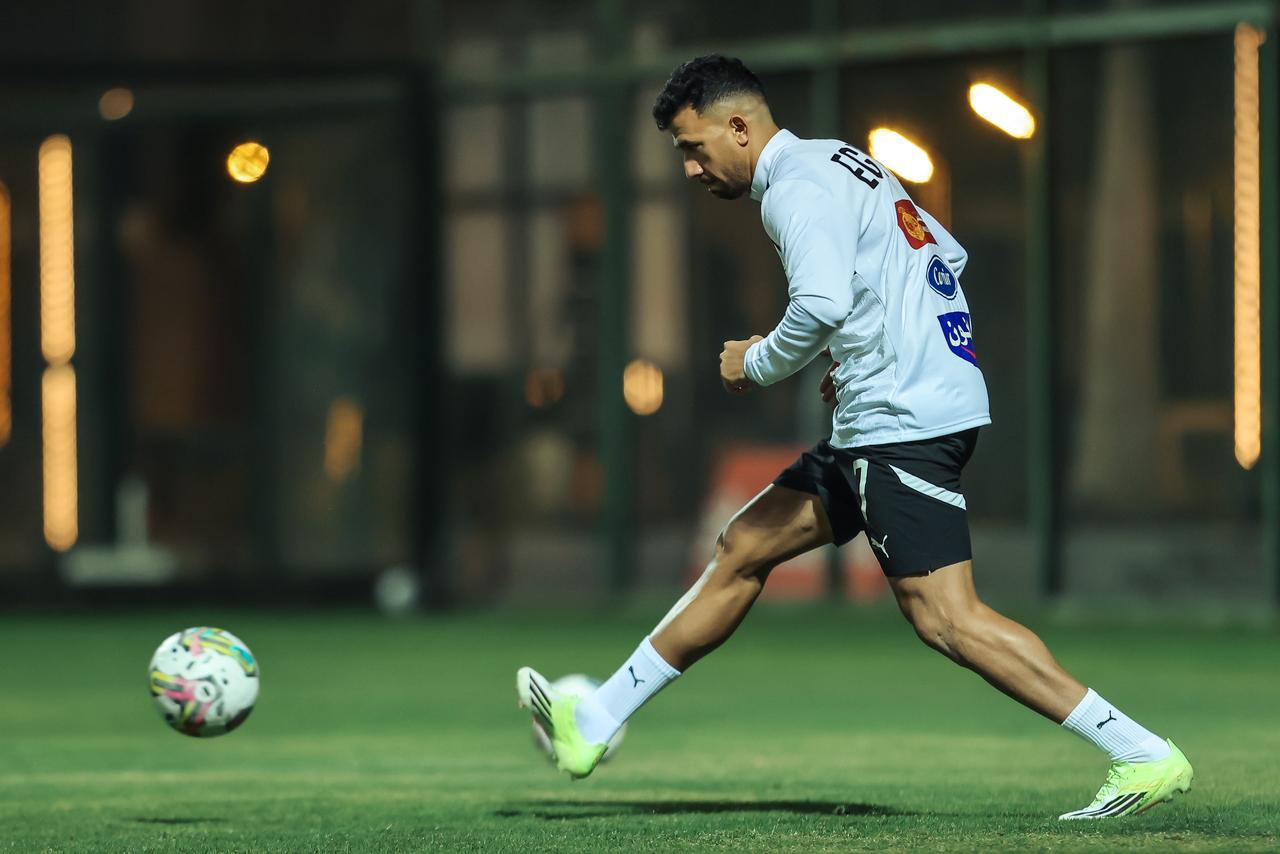 منتخب مصر يخوض ثالث  تدريباته بمركز المنتخبات الوطنية استعدادا لوديتي السعودية و إسبانيا 