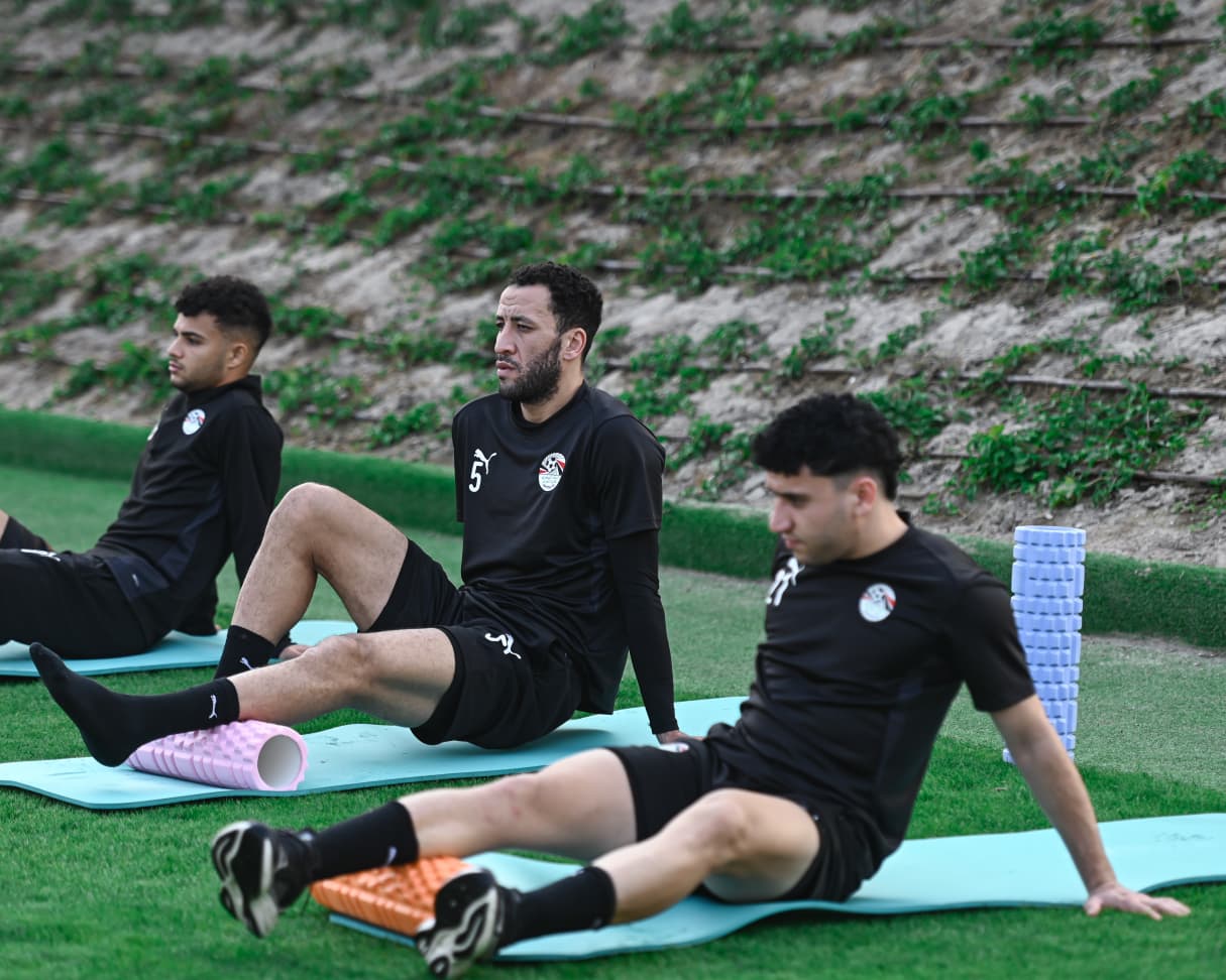 منتخب مصر المشارك في كأس العرب يواصل تحضيراته لمواجهة الإمارات