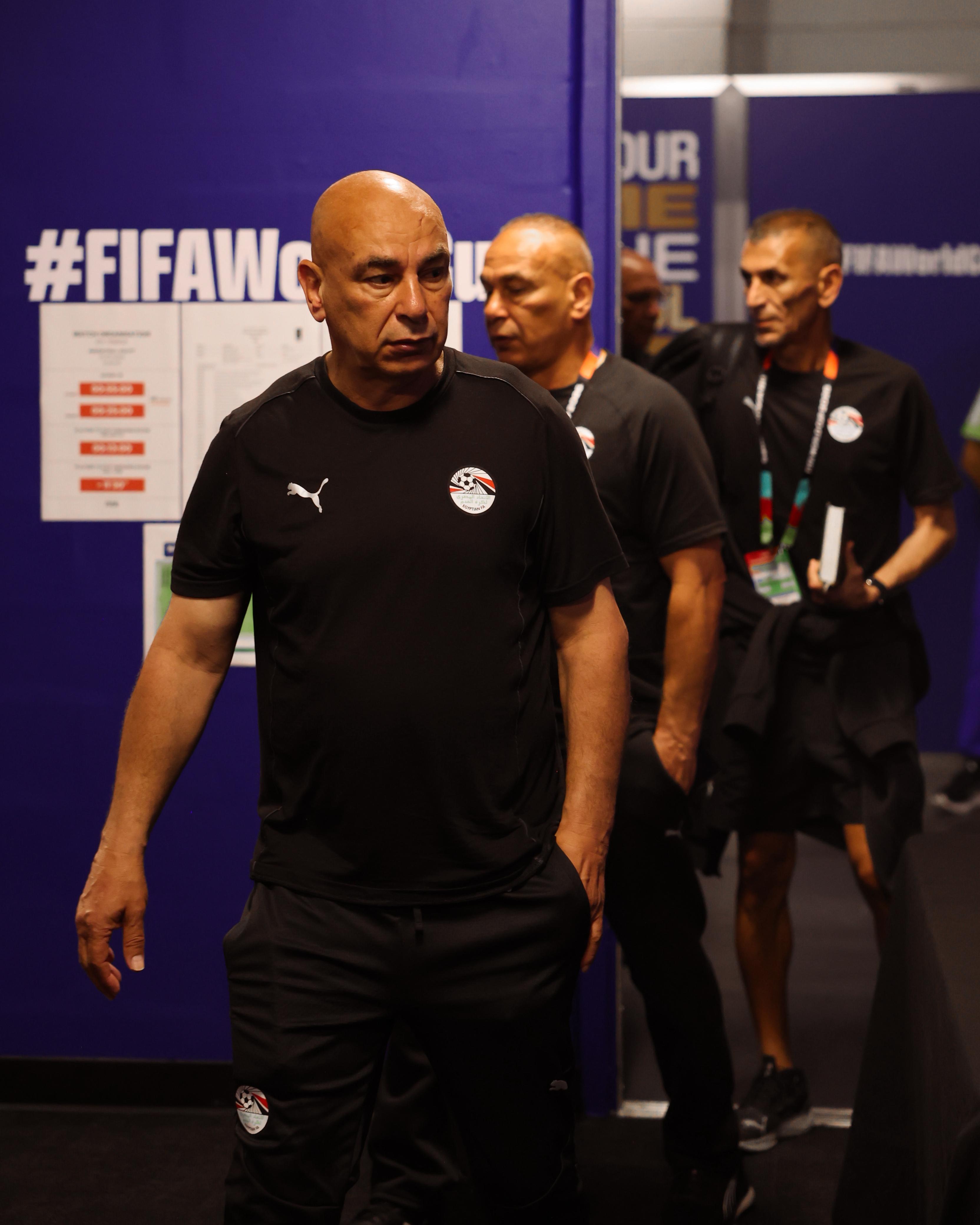 بالصور: وصول منتخب مصر لملعب مرسيدس بنز في اتلانتا قبل مواجهة الأرجنتين