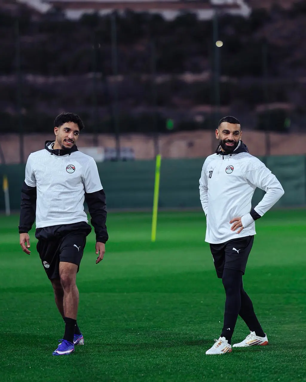 منتخب مصر يتدرب بملعب تغازوت استعداداً لمواجهة كوت ديفوار 