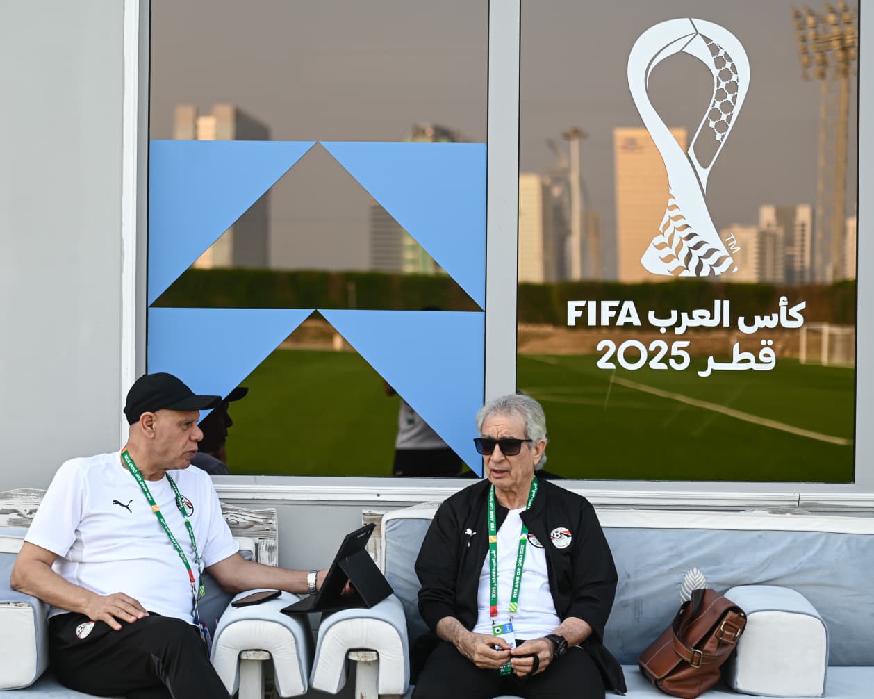 منتخب مصر المشارك في كأس العرب يواصل تحضيراته لمواجهة الإمارات