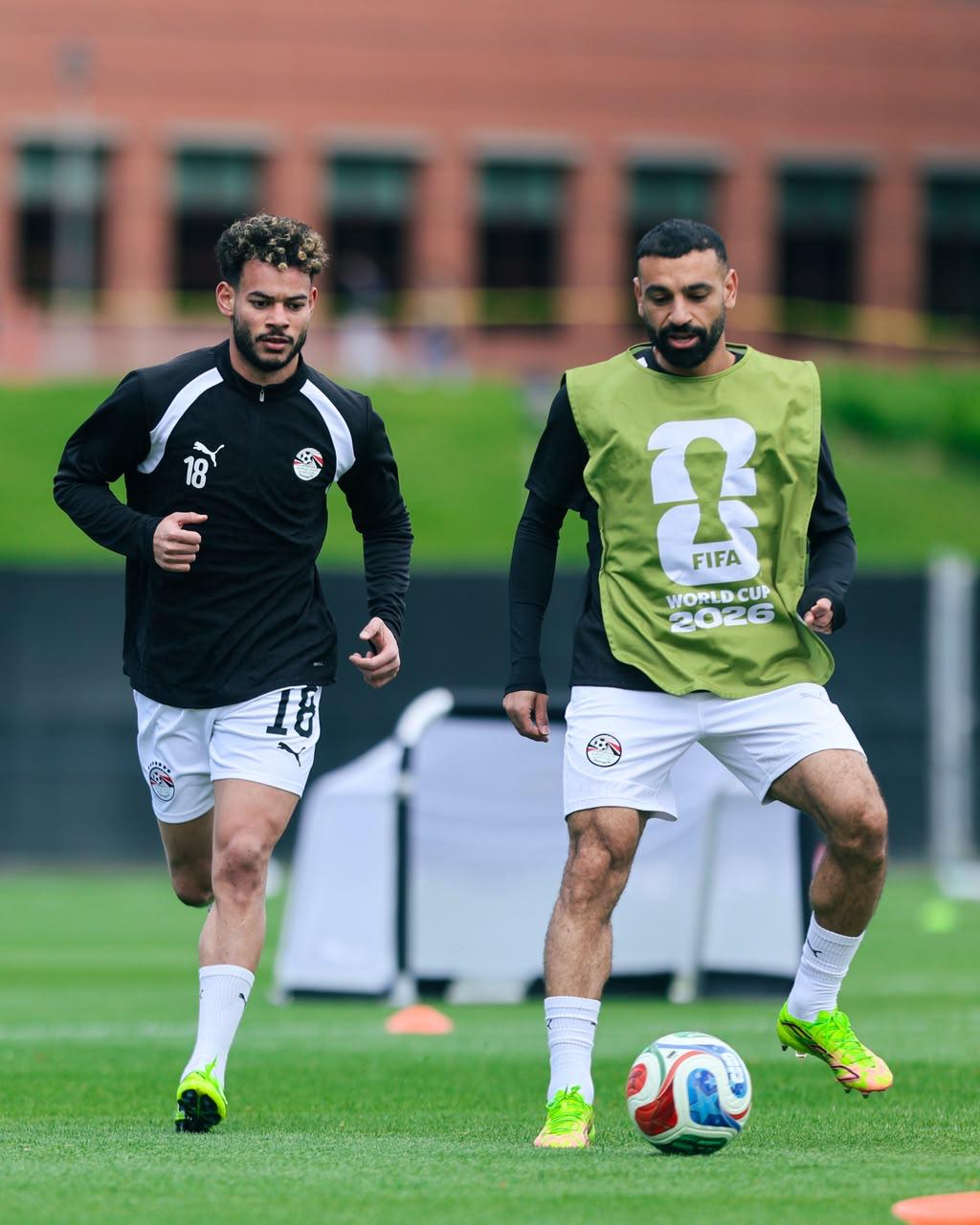 بالصور .. منتخب مصر يواصل الاستعداد لمواجهة بلجيكا في كأس العالم