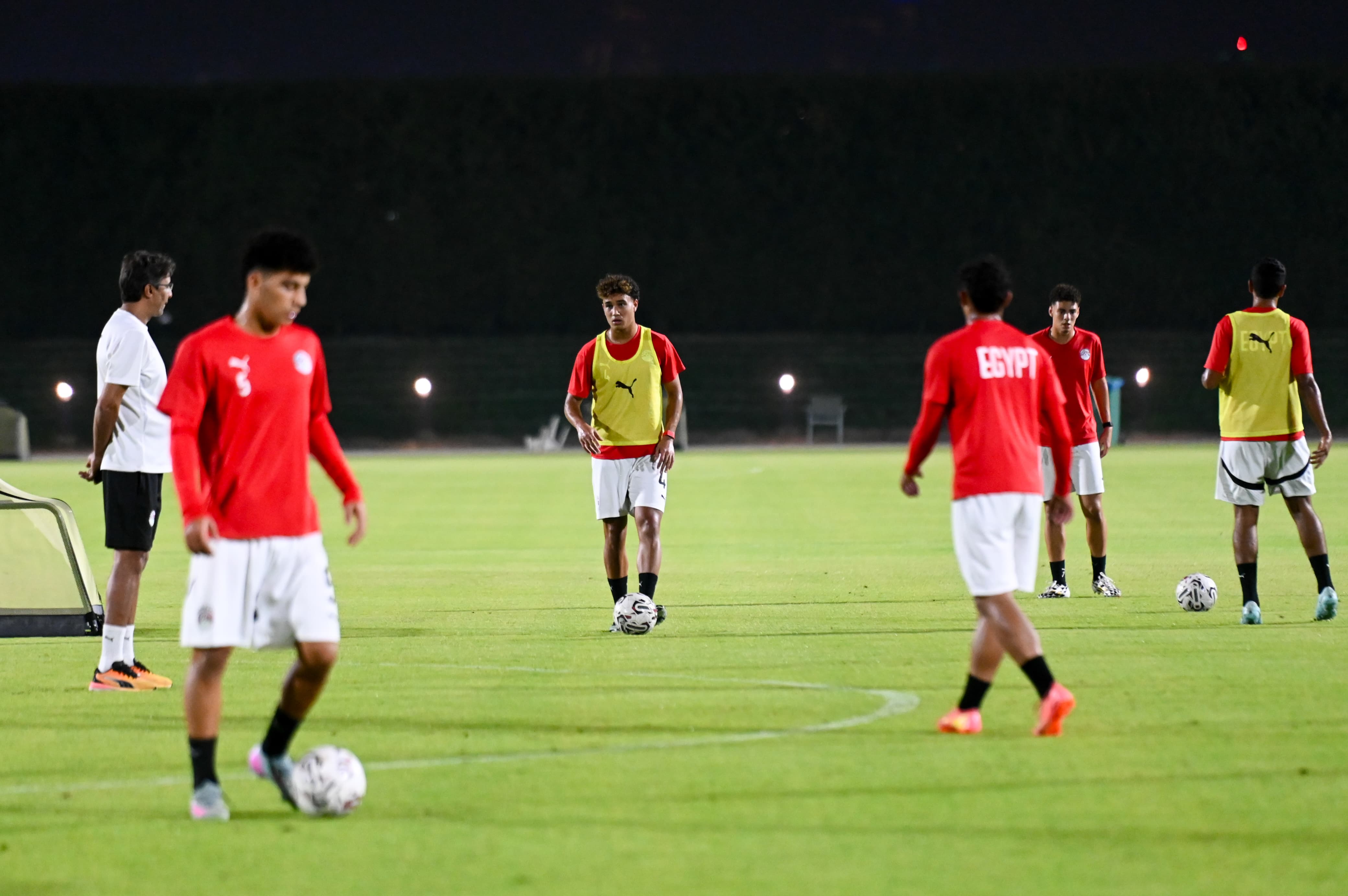 منتخب مصر تحت ١٧ ستة يواصل  تدريباته قبل انطلاق المونديال