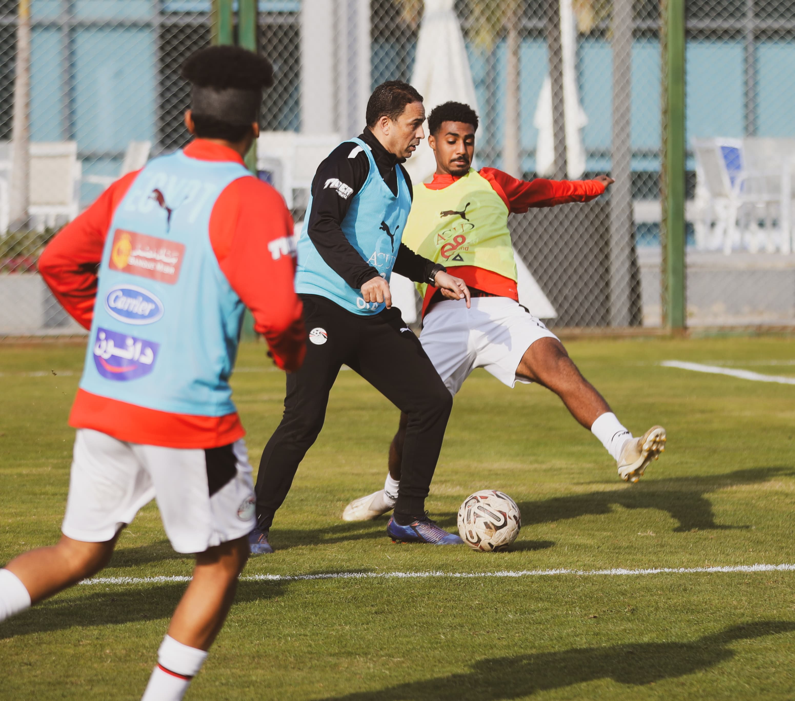 تدريب منتخب مواليد 2007 استعداد لتصفيات شمال أفريقيا