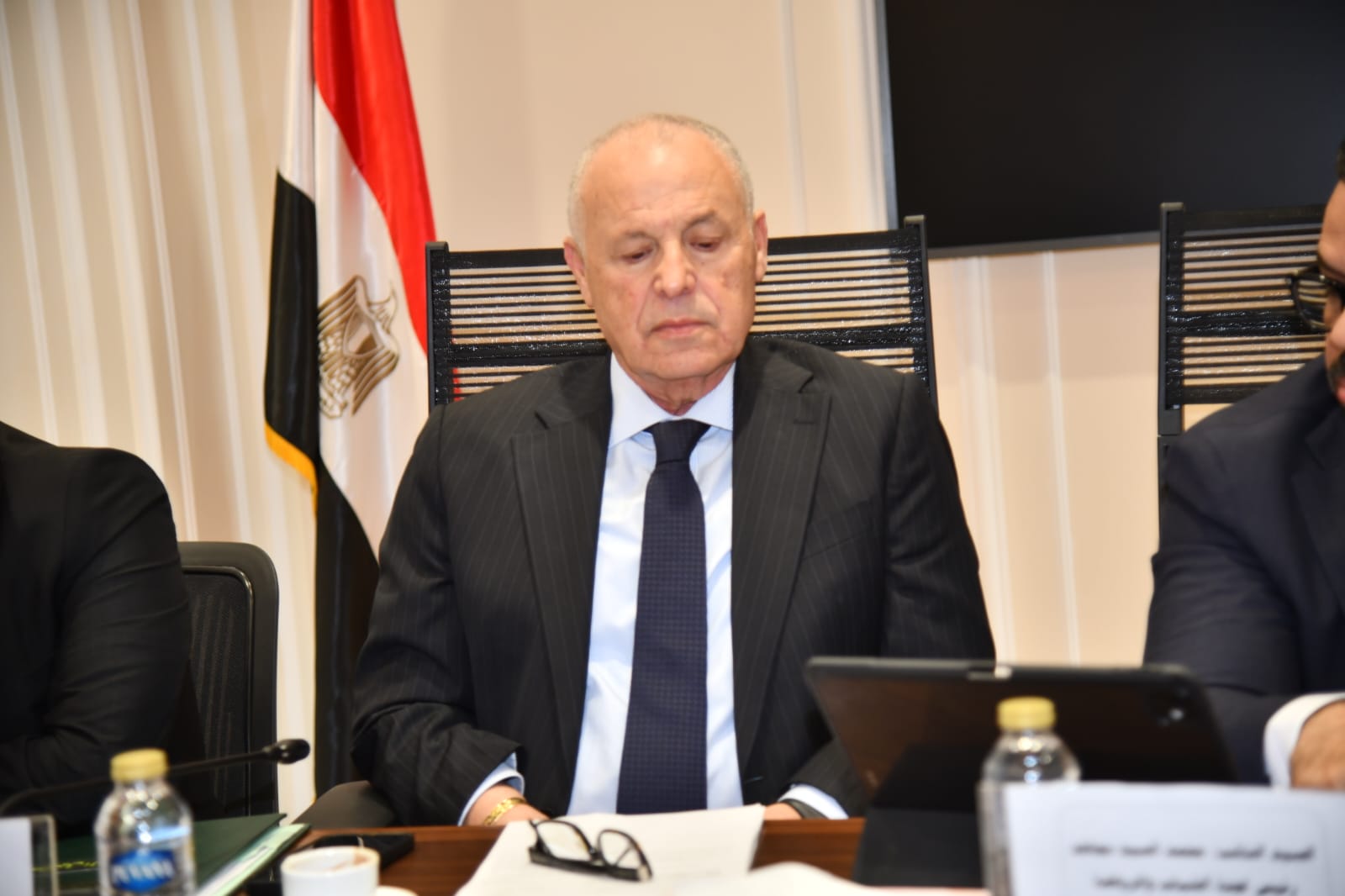 أبوريدة وحسام حسن يتحدثان عن استعدادات المنتخب للمونديال في مجلس النواب