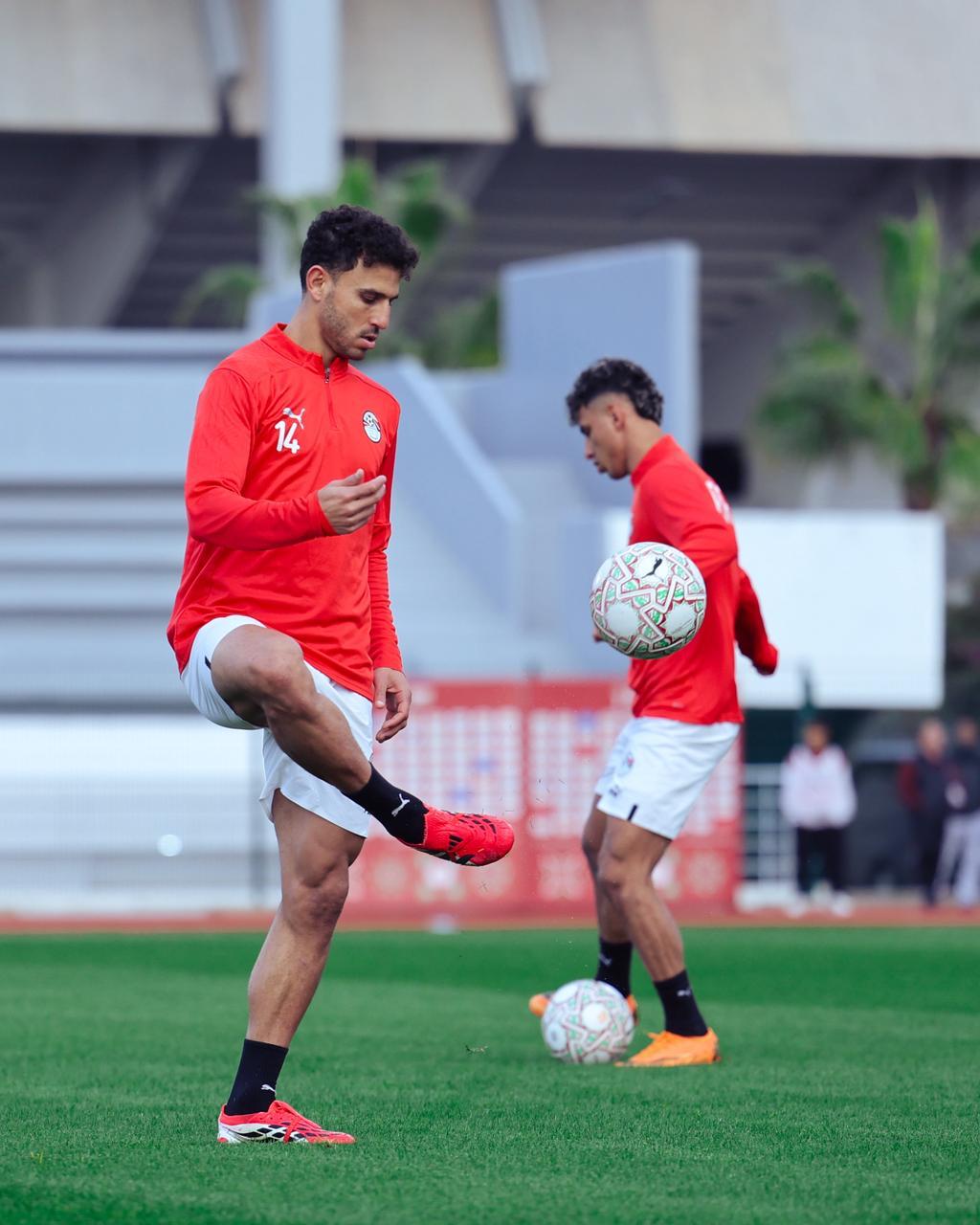  منتخب مصر يختتم تدريباته استعدادا لمواجهة نيجيريا غداً 