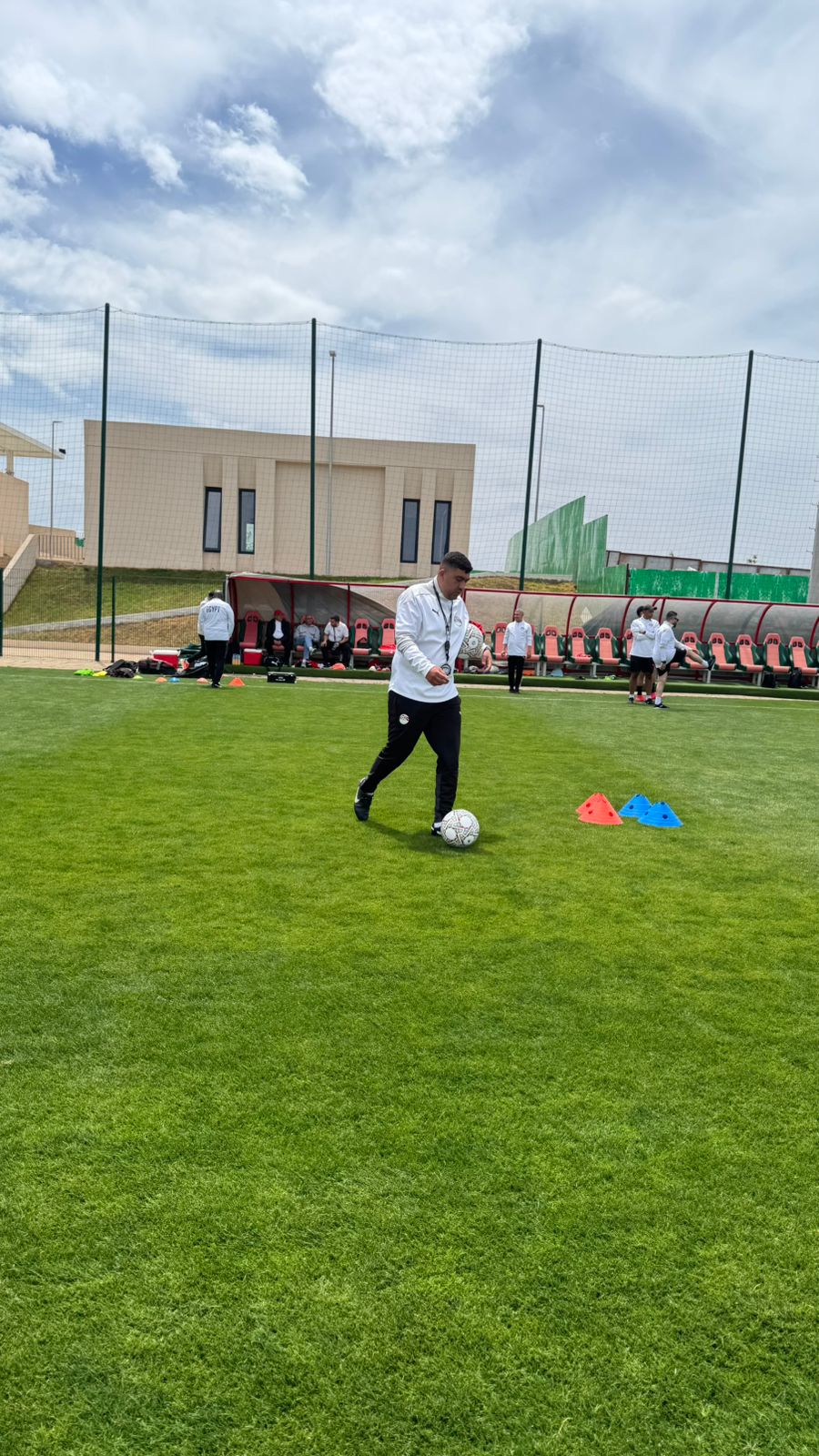 بالصور: تدريبات منتخب الناشئين في المغرب استعدادا لكأس أفريقيا