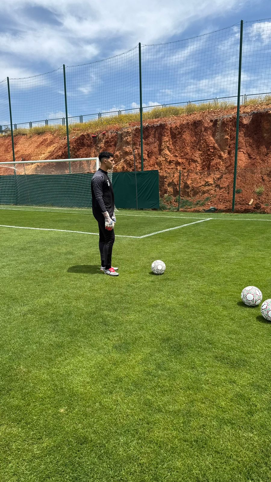 بالصور: تدريبات منتخب الناشئين في المغرب استعدادا لكأس أفريقيا