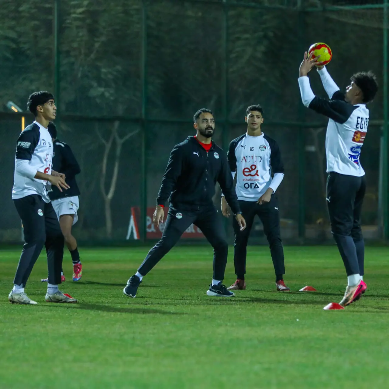تدريبات منتخب مصر للناشئين