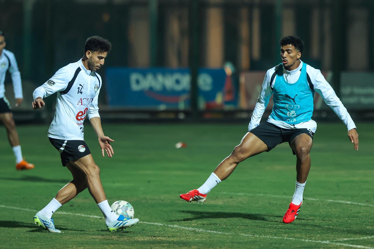 منتخب مصر يخوض ثالث  تدريباته بمركز المنتخبات الوطنية استعدادا لوديتي السعودية و إسبانيا 