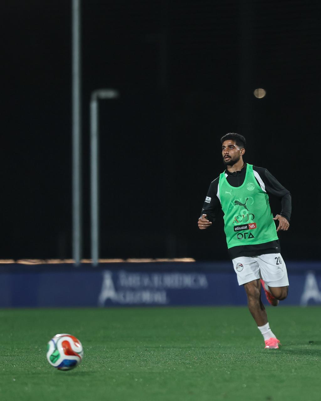 منتخب مصر يخوض تدريبه في "إسبانيول" استعداداً لودية إسبانيا