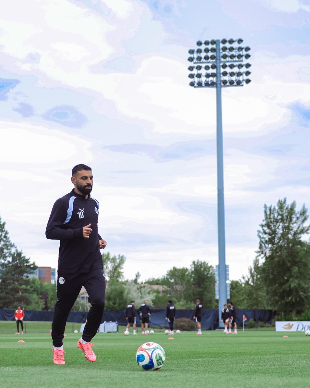 بالصور..منتخب مصر يواصل تدريباته بسبوكين استعداداً لأستراليا.. وعودة صلاح وفتحي